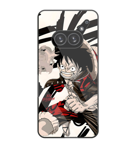 Angry Luffy Glass Case For Nothing Phone 2A