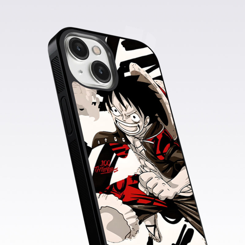 Angry Luffy Glass Case For Nothing Phone 2