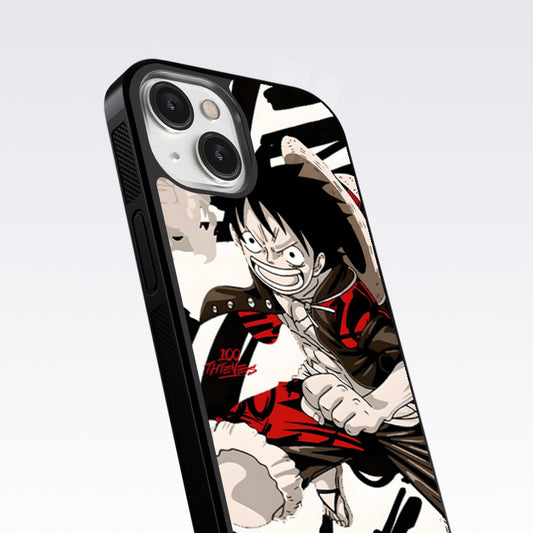 Angry Luffy Glass Case For Nothing Phone 2