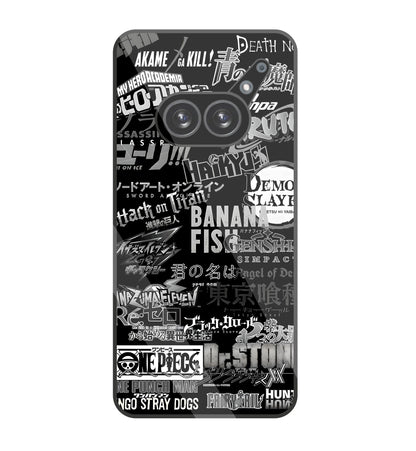 Anime Mashup Glass Case For Nothing Phone 2A