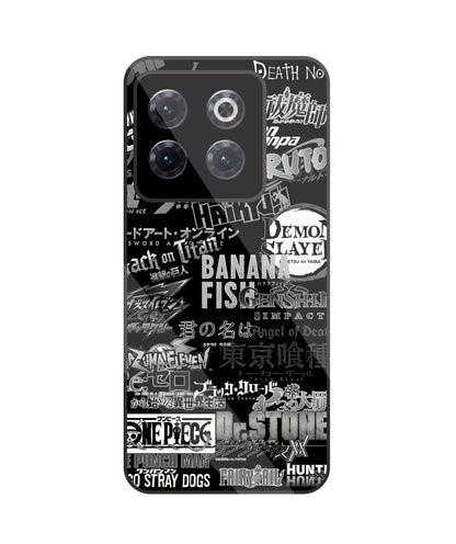 Anime Mashup Glass Case For OnePlus 10T