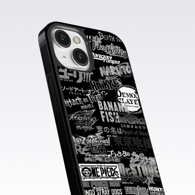 Anime Mashup Glass Case For Oneplus Nord