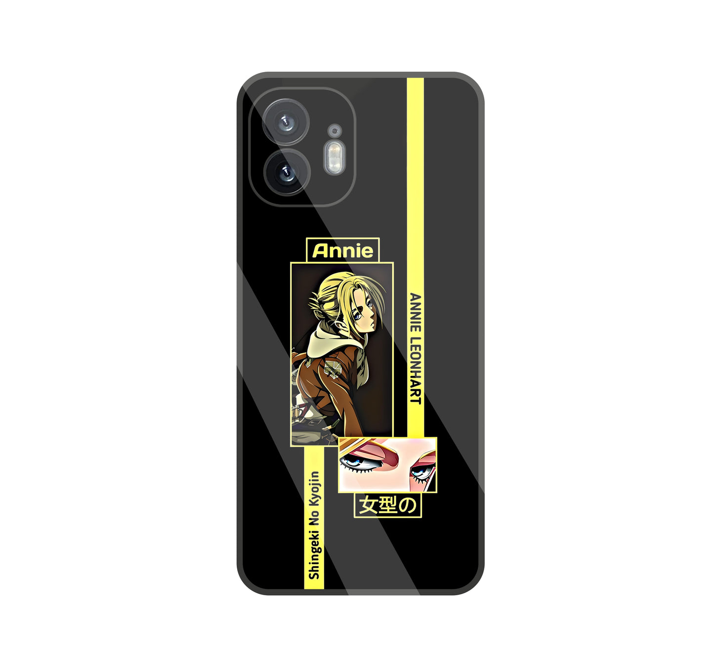 Annie Attack on Titan Glass Case For Nothing Phone 2