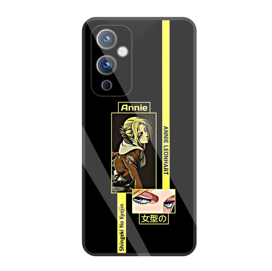 Annie Attack on Titan Glass Case For OnePlus 9