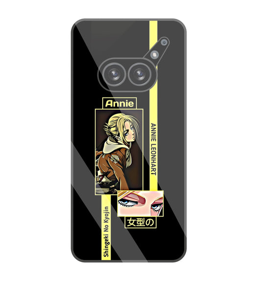 Annie Attack on Titan Glass Case For Nothing Phone 2A
