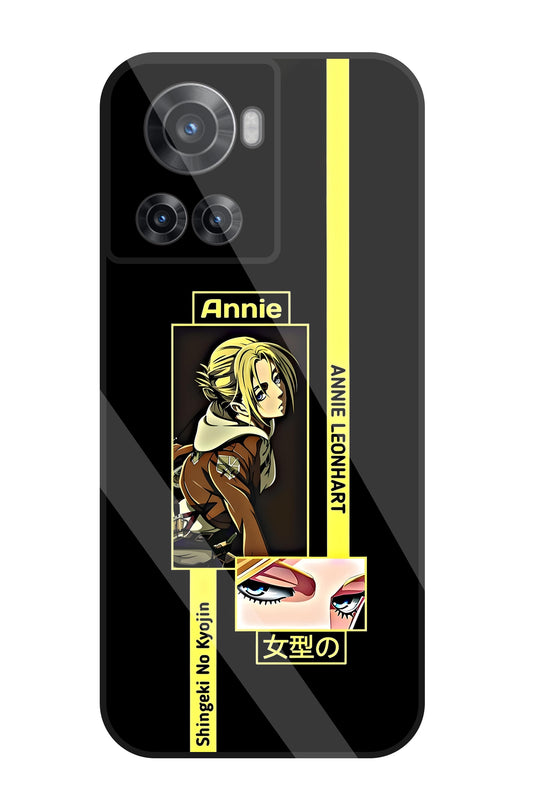 Annie Attack On Titan Glass Case For OnePlus 10R