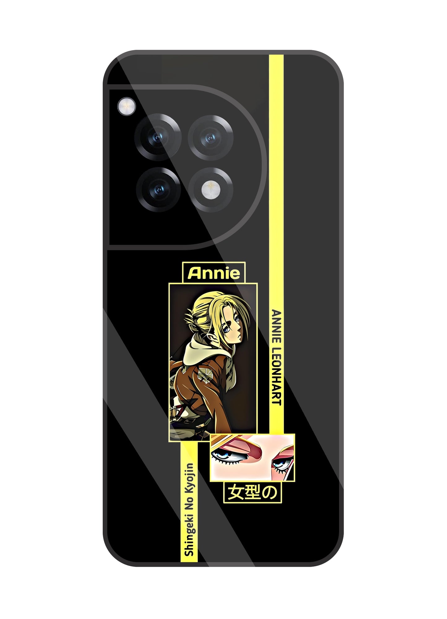 Annie Attack On Titan Glass Case For OnePlus 12R