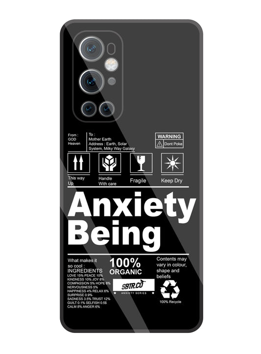 Anxiety Being Glass Case For Oneplus 9 Pro