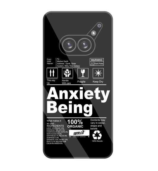 Anxiety Being Glass Case For Nothing Phone 2A