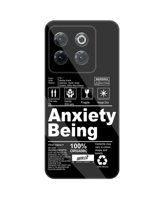 Anxiety Being Glass Case For OnePlus 10T