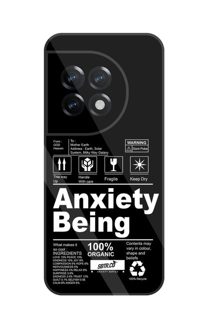Anxiety Being Glass Case For OnePlus 11R