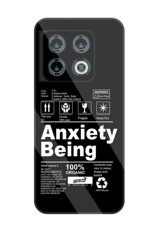 Anxiety Being Glass Case For OnePlus 10 Pro