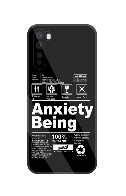 Anxiety Being Glass Case For OnePlus Nord