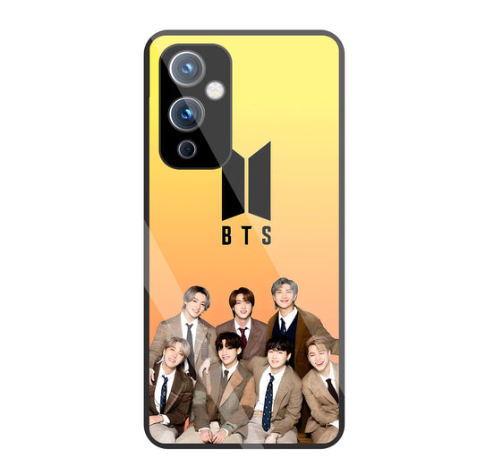 BTS Crew Glass Case For OnePlus 9