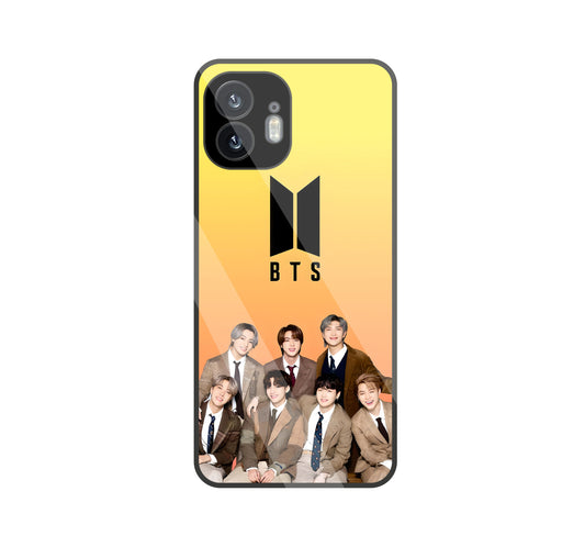 BTS Crew Glass Case For Nothing Phone 2