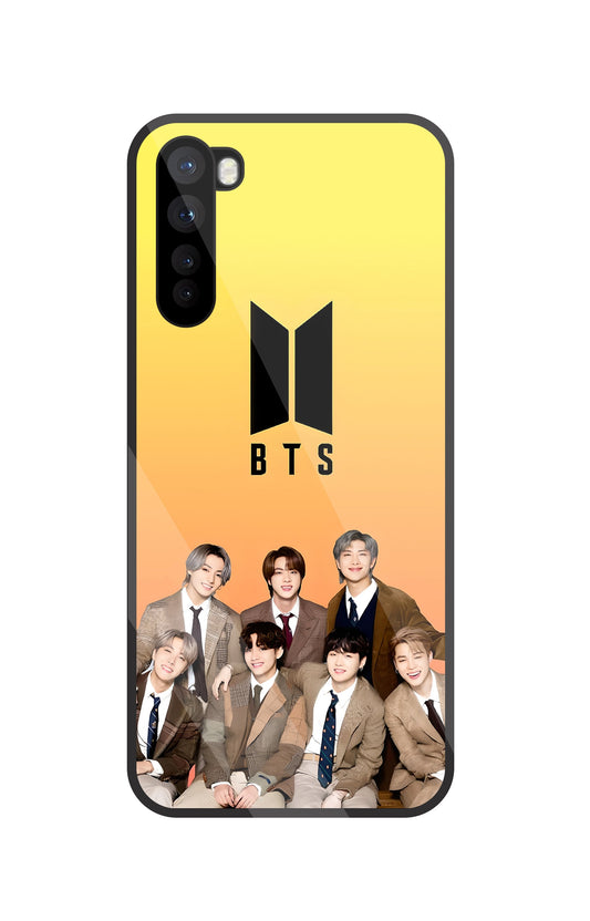 BTS Crew Glass Case For OnePlus Nord