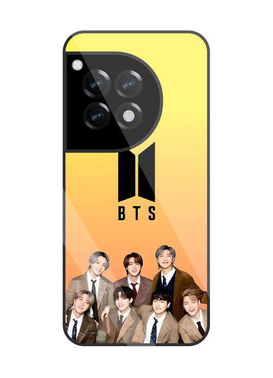 BTS Crew Glass Case For OnePlus 12R