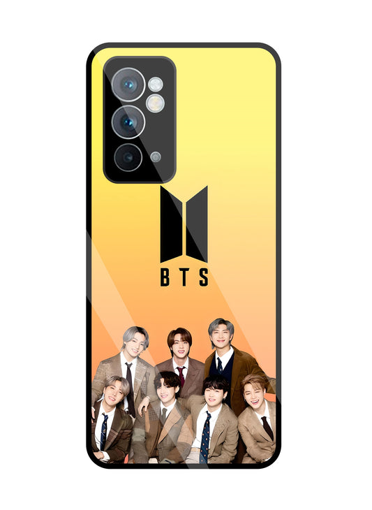 BTS Crew Glass Case For OnePlus 9RT
