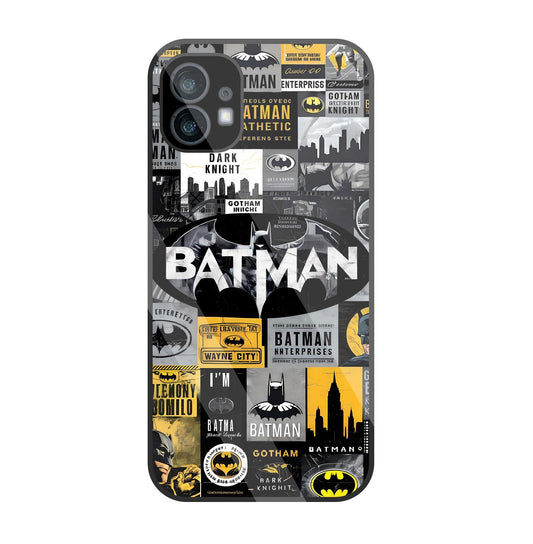 Batman Mashup Glass Case For Nothing Phone 1