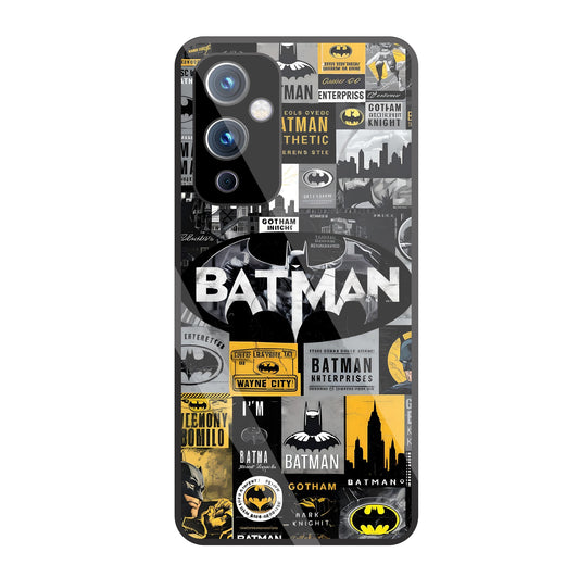 Batman Mashup Glass Case For OnePlus 9