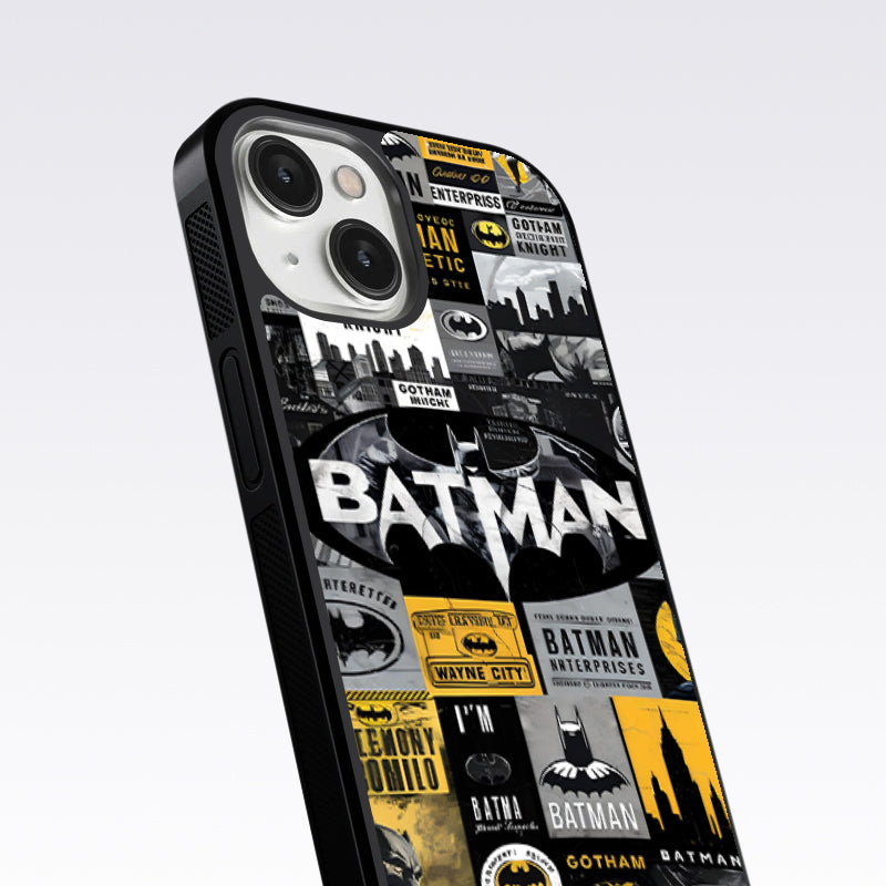 Batman Mashup Glass Case For OnePlus 12R