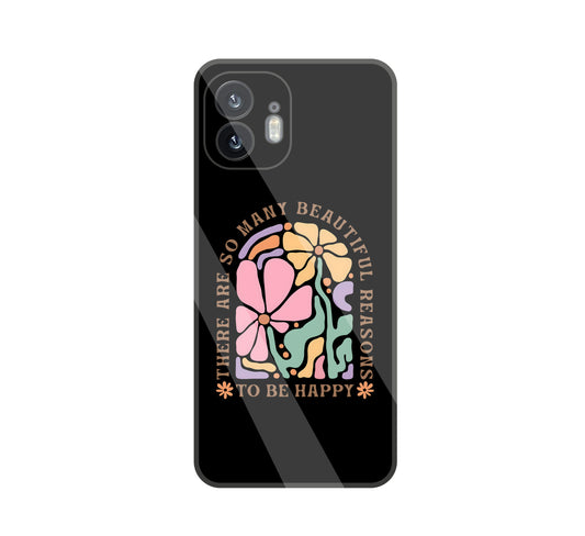 Beautiful Reasons Glass Case For Nothing Phone 2