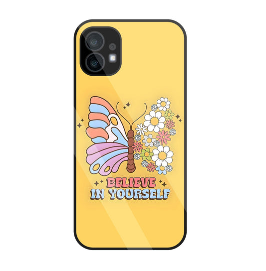 Believe In Yourself Glass Case For Nothing Phone 1