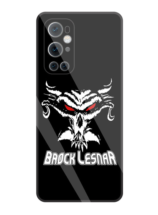 Brock Lesnar WWE Glass Case For OnePlus 9 Pro