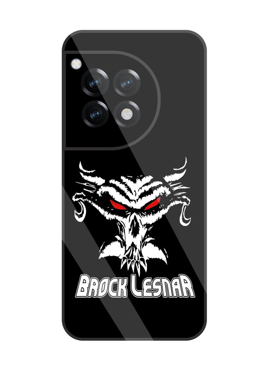 Brock Lesnar WWE Glass Case For OnePlus 12R
