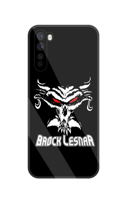 Brock Lesnar WWE Glass Case For OnePlus Nord