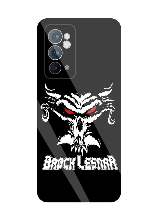 Brock Lesnar WWE Glass Case For OnePlus 9RT