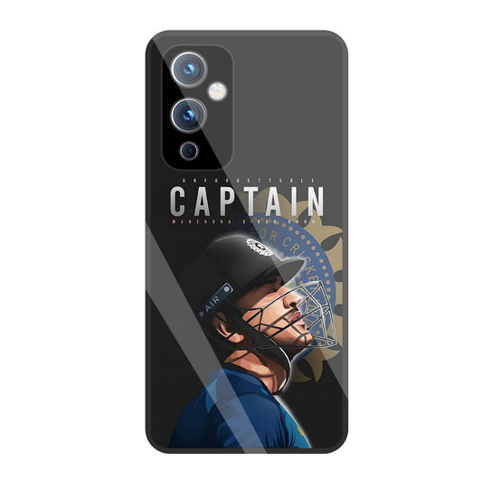Captain MS Dhoni  Glass Case For OnePlus 9