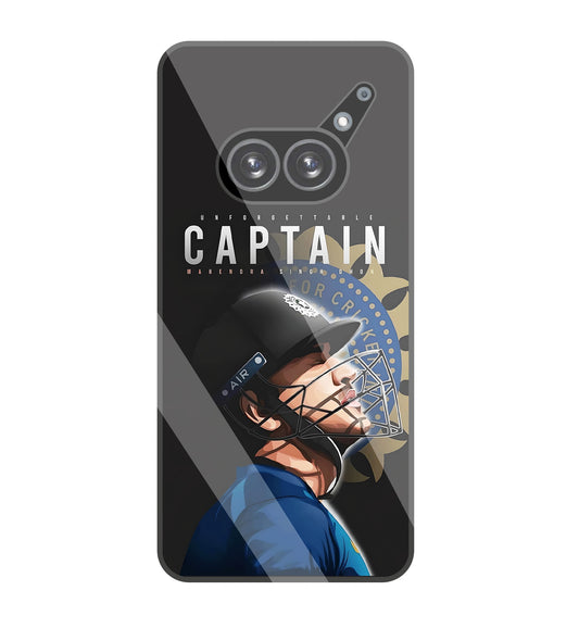 Captain MS Dhoni  Glass Case For Nothing Phone 2A