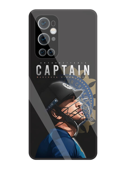 Captain MS Dhoni  Glass Case For OnePlus 9  Pro