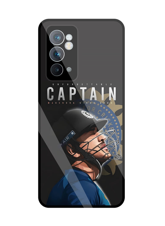 Captain MS Dhoni  Glass Case For OnePlus 9RT