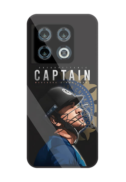 Captain MS Dhoni Glass Case For OnePlus 10 Pro