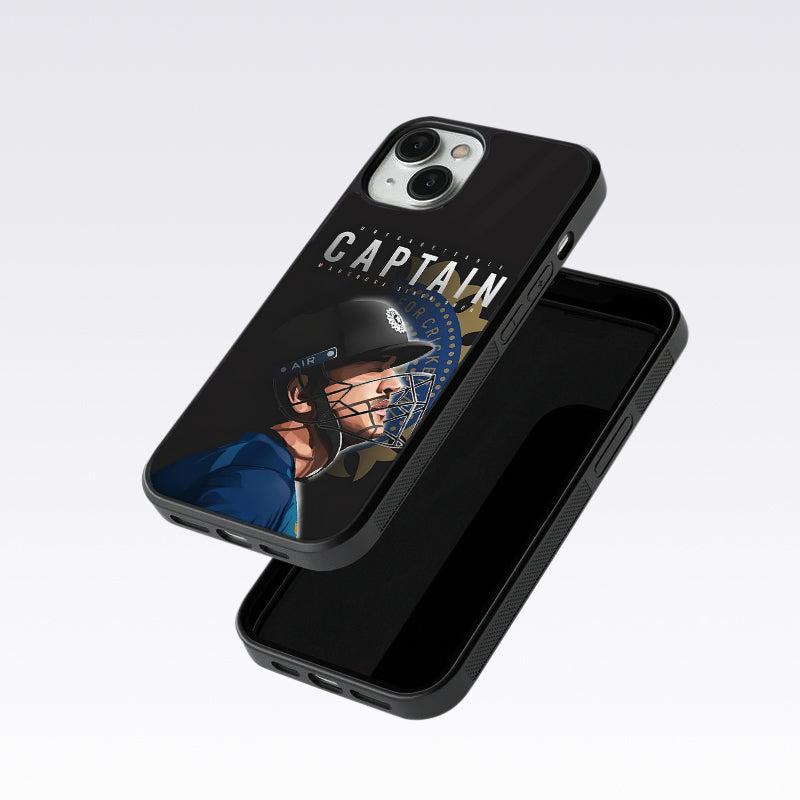 Captain MS Dhoni  Glass Case For OnePlus 9RT