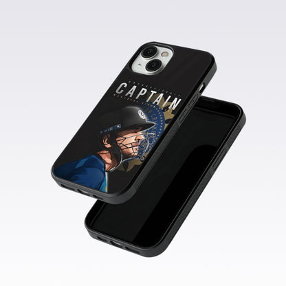 Captain MS Dhoni  Glass Case For OnePlus 9RT