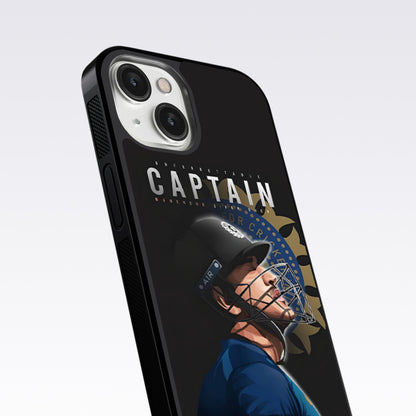 Captain MS Dhoni  Glass Case For OnePlus 9RT