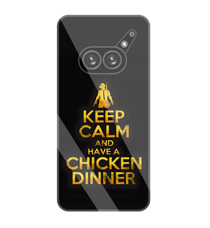 Chicken Dinner Glass Case For Nothing Phone 2A