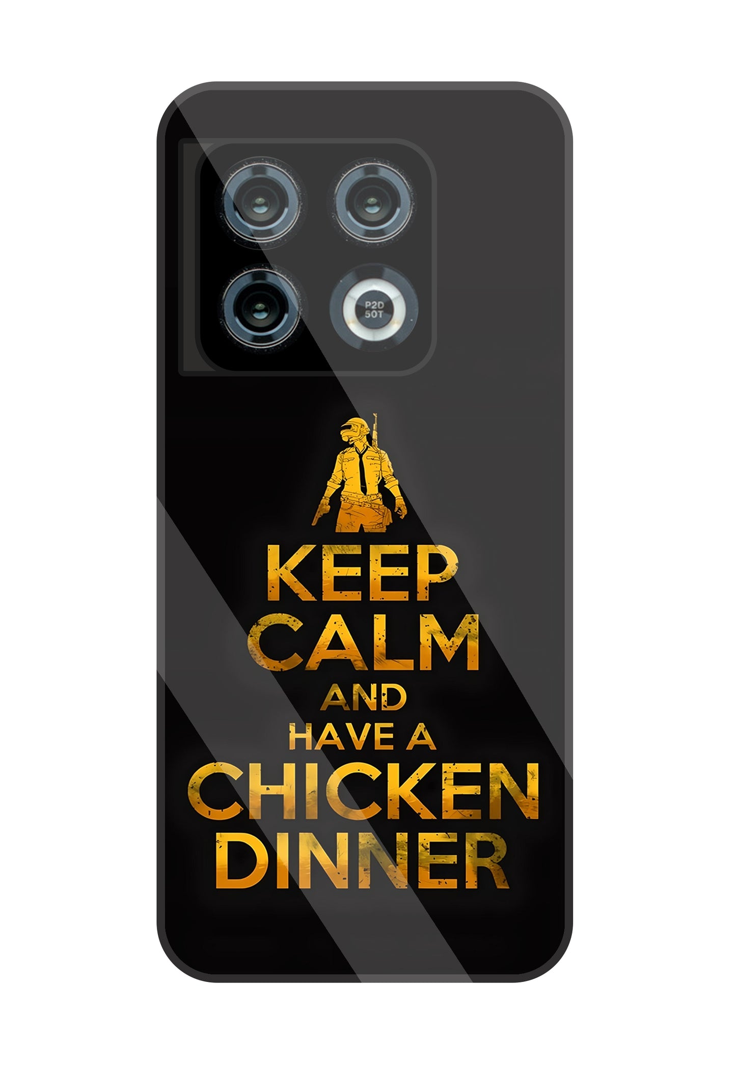 Chicken Dinner Glass Case For OnePlus 10 Pro