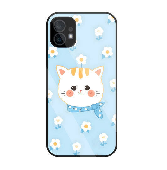 Cute Kitten  Glass Case For Nothing Phone 1