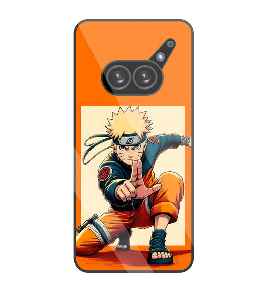 Cute Naruto Glass Case For Nothing Phone 2A