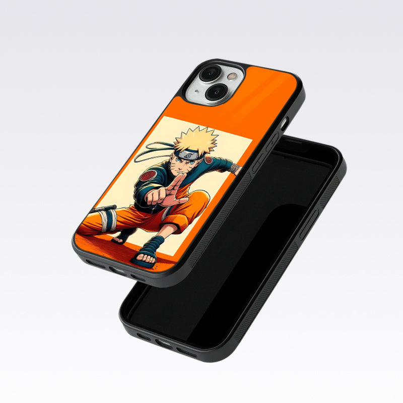 Cute Naruto Glass Case For OnePlus 9 Pro