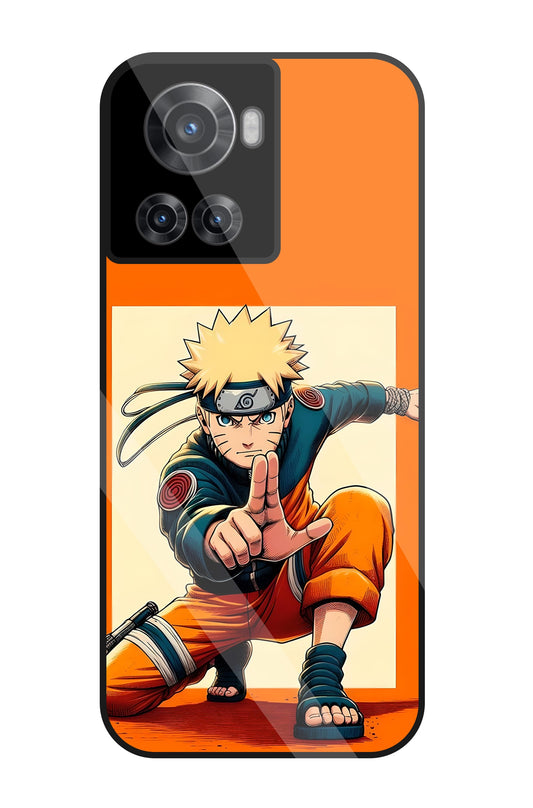 Cute Naruto Glass Case For OnePlus 10R