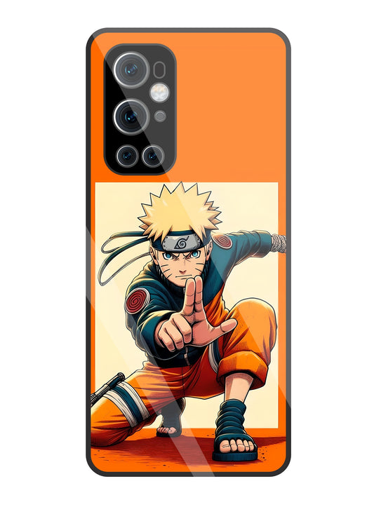 Cute Naruto Glass Case For OnePlus 9 Pro