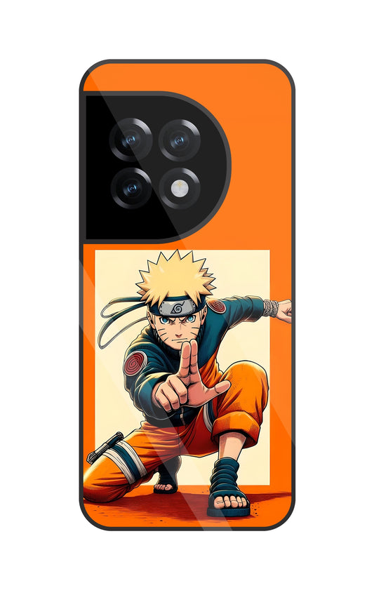 Cute Naruto Glass Case For OnePlus 11R