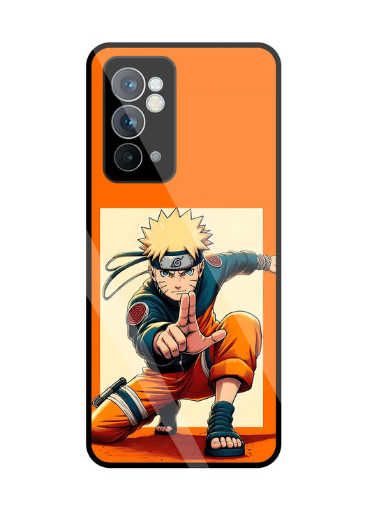 Cute Naruto Glass Case For OnePlus 9RT