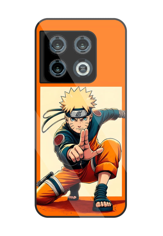 Cute Naruto Glass Case For OnePlus 10 Pro