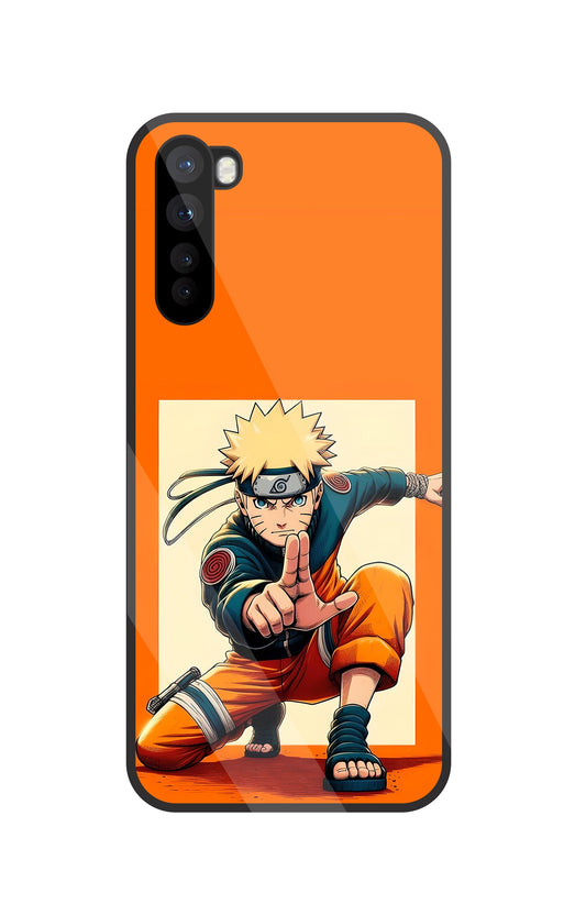 Cute Naruto Glass Case For OnePlus Nord
